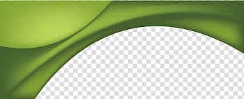 Red curved boarder, Brand Green , Grass green business banner border transparent background PNG clipart