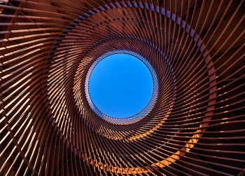 Red Cylindrical Metal