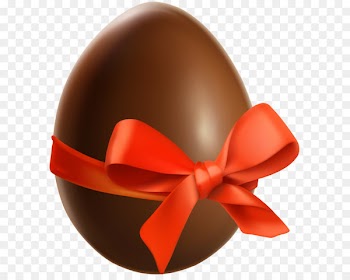 Red Design Product - Easter Choco Egg Transparent PNG Clip Art 