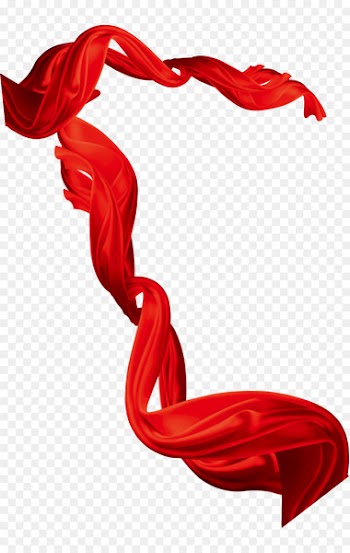 Red Download Ribbon - Red silk ribbon 