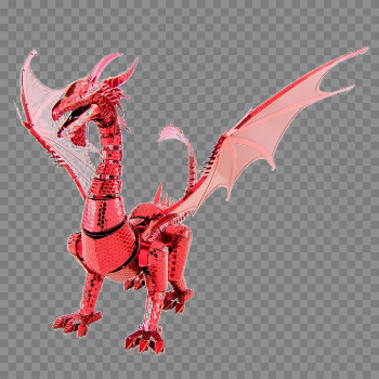 Red Dragon PNG Transparent Image