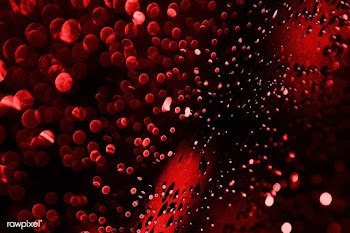 Red drops patterned background | Free  illustration - 2308115