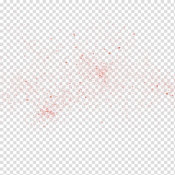 Red dust illustration, Pattern, Red powder particles transparent background PNG clipart