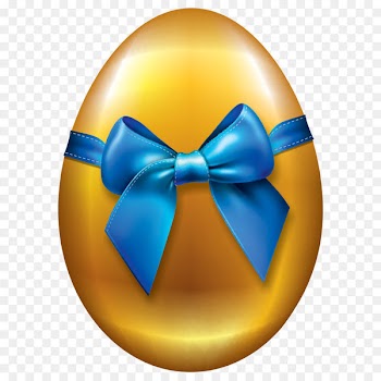 Red Easter egg Easter Bunny Golden Easter Egg Clip art - Transparent Easter Golden Egg PNG Clipart Picture 