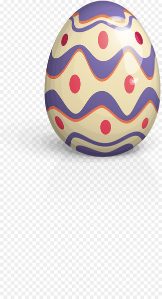 Red Easter egg Icon - Easter Vector 