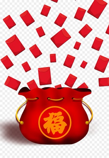 Red envelope Fukubukuro Chinese New Year - Spring Festival each child 