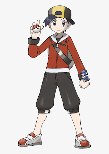 Red Ethan - Pokemon Trainer Gold Transparent PNG - 547x1080 - Free ...