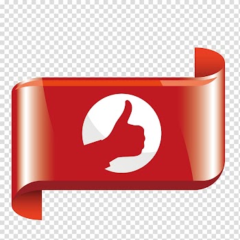 Red Euclidean CorelDRAW, red ribbon label transparent background PNG clipart