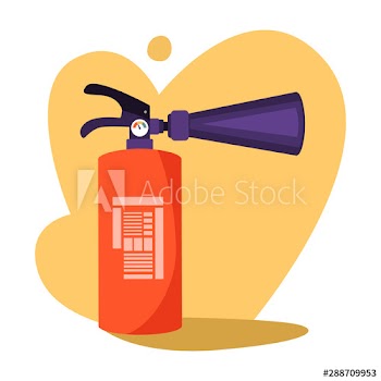 Red extinguisher