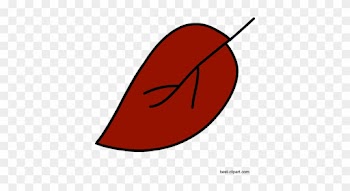 Red Fall Leaf, Cute Free Clip Art Image - Clip Art