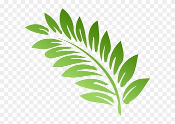Red Fern Leaf Clipart - Fern Clipart