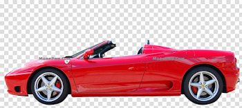 Red Ferrari PNG Free Download