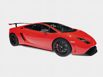 Red Ferrari PNG Image