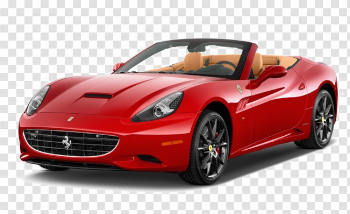 Red Ferrari PNG Image Background
