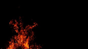 red flame