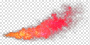 Red Flame Fire, smoke transparent background PNG clipart
