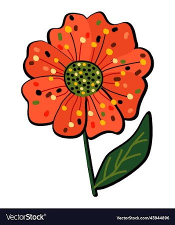 red flower