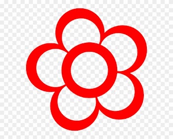Red Flower Clipart - Clip Art Red Flower