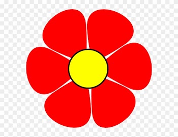 Red Flower Clipart - Flowers Clip Art Red