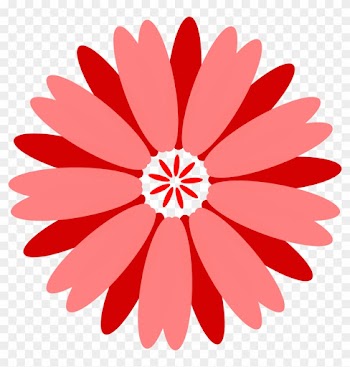 Red Flower Clipart Fower - Flower Images For Design