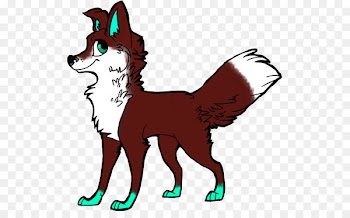 Red fox Dog Clip art Puppy Drawing - dog 