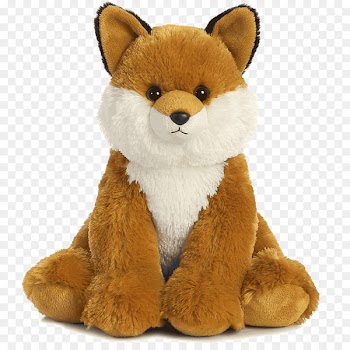 Red Fox, Stuffed Animals Cuddly Toys, Puppy, Stuffed Toy, Vertebrate PNG