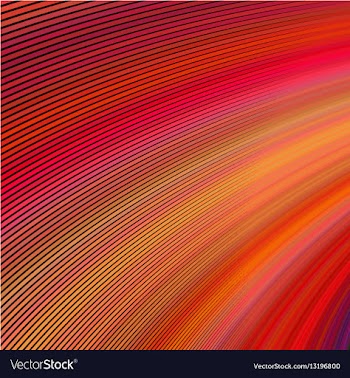 Red fractal background design vector image