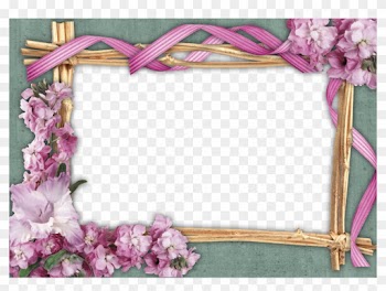 Red Frame Png - Frames Of Flower