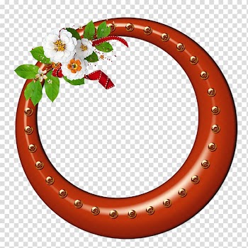 Red frame, Red frame material transparent background PNG clipart