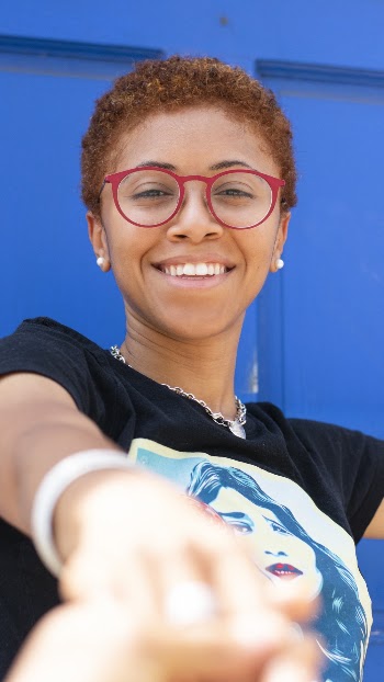Red Framed Eyeglasses