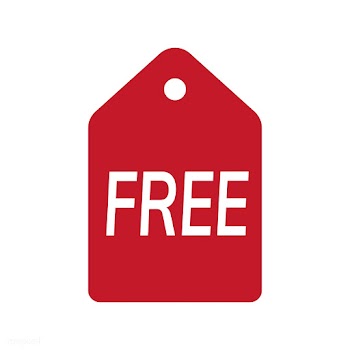 Red free promotional badge vector | Free stock vector - 471066