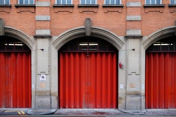 Red Garage Doors