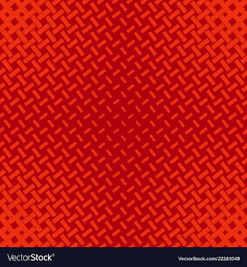 Red geometrical halftone stripe pattern vector image