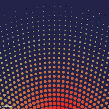 Red gradient halftone background vector | Free stock vector - 523530