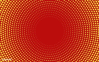 Red gradient halftone background vector | Free stock vector - 523534