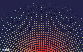 Red gradient halftone background vector | Free stock vector - 523541