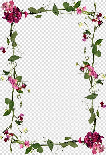 Red, green, and pink floral frame illustration, Eid al-Fitr Eid Mubarak Greeting & Note Cards Eid al-Adha Happiness, flower frame transparent background PNG clipart
