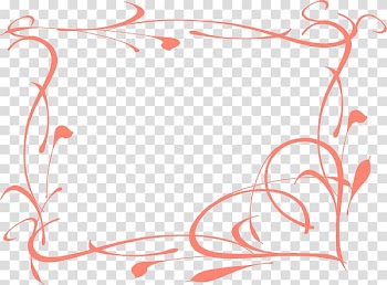Red Green , wedding coral design transparent background PNG clipart
