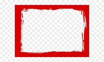 Red Grunge Frame - Red Grunge Border Png