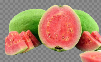 Red Guava PNG Image Background
