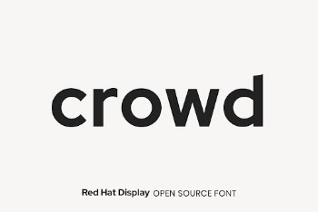 Red Hat Display open source | Free Font Add-on - rawpixel