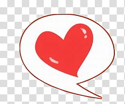 Red heart artwork transparent background PNG clipart