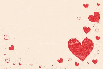 Red heart border on beige | Free Photo - rawpixel