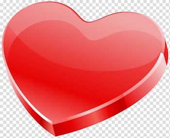 Red heart , Chicken Valentine's Day , Deco Heart transparent background PNG clipart
