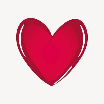 Red heart clipart, Valentine's illustration. | Free Photo - rawpixel