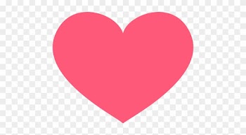Red Heart Emoji Icon Vector Symbol - Instagram Heart Icon Png