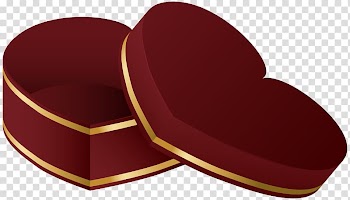 Red heart , file formats Lossless compression, Red and Gold Open Heart Gift transparent background PNG clipart