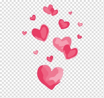 Red heart illustration, Heart Euclidean , heart transparent background PNG clipart