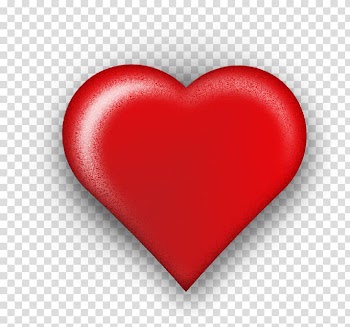 Red heart illustration, Red Heart Love Valentines Day, 3D Red Heart transparent background PNG clipart
