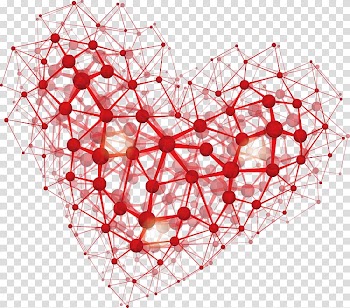 Red heart illustration, Stanford University School of Medicine Heart Science, Graphics Decorative elements transparent background PNG clipart